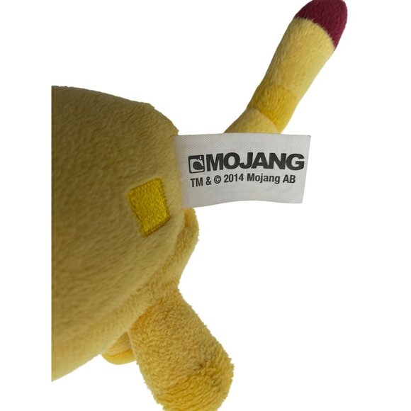 Mojang Minecraft Ocelot Yellow Cat 9" Plush Stuffed Animal Toy 2014 - Picture 8 of 10